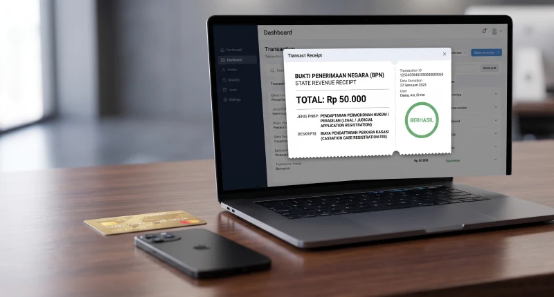 Rincian biaya pembuatan PT perorangan resmi meliputi voucher PNBP dari kementerian.
